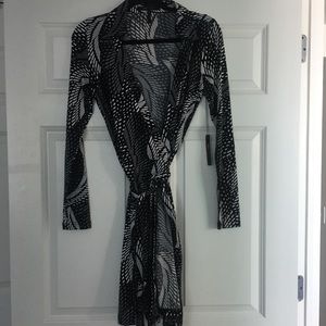 BCBG Patterned Dress - Size Small